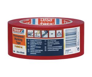 teas 58134-00000-00 Signal Marking Tape Red/White 66m x 50mm Robus...
