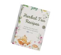 Teas Guide Book | Tea Brewing Guidebook for Beginners | Step-By-Step Handbook Writable Notebook for Home Commuting School Travel Classroom Students Adults
