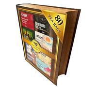 Teas of the World 80 Tea Bags Gift Set | Global Tea Assortment Gift