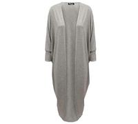 Tease Women's Batwing Waterfall Cocoon Open Long Kimono Cardigan Maxi Shawl 8-26 4 Sold in The Last 24 Hours (Silver Grey, 14)
