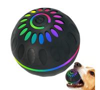 Teaser rodante automático: pelota inteligente para juguetes para perros, accesorio motorizado para juegos de mascotas, fomenta la actividad para perritos, Matou, pequeños, medianos y grandes, v