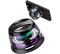 teashow Mini Magnetic Bluetooth Speaker with Lights, G200 Small Portable Wireless Phone Speaker Waterproof Bluetooth Speakers for Shower Bathroom Outdoor Travel Home