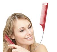Teasing Tail Comb, Pointed Tail Comb | Anti-Static Grooming Comb | Hairdressing Comb for Back Comb, Roots, Add Volume, Evening Styling