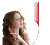Teasing Tail Comb, Pointed Tail Comb - Antistatic Hair Barber Comb | Hair styling comb for combing the back, teasing the roots, adding volume, styling the evening