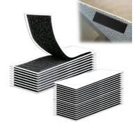 teasteam 24PCS Rug Gripper for Carpeted Floor Carpet Stickers for Rugs Stop Rugs Moving on Carpet for All Kinds of Rugs, Suitable Carpet Grippers for Marble, Wooden Floors & More(3 * 10cm)