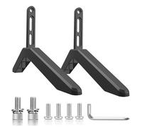 teasteam TV Stand Replacement TV Stand Legs Plastic TV Base Pedestal Feet with Screws Table Top TVStand Base Legs for Most 32-65”LCD LED Plasma Flat Screen TV Compatible with TCL Sony Xiaomi