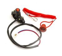 Teather Cut Off Cut Out Engine Kill Switch Lanyard Quad Buggy Mini Moto Pit Bike
