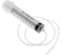 TEATY 100ml Large Plastic Syringe with 80cm Tube - Reusable Measuring Syringe for Liquids, Oil, Water, Pet Feeding, Plant Irrigation, Laboratory & Science Use