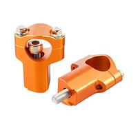 TEAUSA CNC Handlebar Riser Clamp Fit For KTM 690 SMC/690 Enduro/R 790 Adventure/R 1290 Super Adventure R/S 2019-2022 1090/1190 Adventure R (Color : Orange)