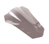 TEAUSA Fit For Yamaha MT-09 Tracer MT09 FJ09 FJ-09 2015 2016 2017 Black Windshield WindScreen Double Bubble MT 09 FJ 09 2015 2016 (Size : Smoke)