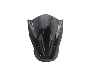 TEAUSA Windshield Windscreen With Mounting Bracket Fit For YAMAHA MT07 MT 07 2014 2015 2016 2017 FZ-07 FZ07 FZ 07 Wind Deflectors (Color : Black)