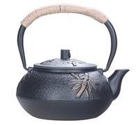 Teaware 900ML Teapot Cast Iron Kettle Iron Bottle Cast Iron Pot Uncoated Craft Handmade Iron Pot Loose Tea Maker