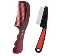 TEAWOO Dandruff Comb, Stainless Steel Fine Tooth Comb, Dandruff Remover, Scalp Sweep Detoxing, Multifunctional Hairbrush For Scalp Massage
