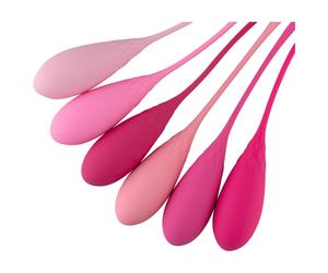 Teazers - 6-Piece Kegel Balls Set (Pink)