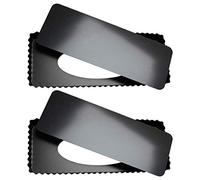 Tebery 2 Pack 36x14cm Non-Stick Quiche Pan 14 Inch Tart Pan with Removeable Bottom Rectangular Pie Baking Pan