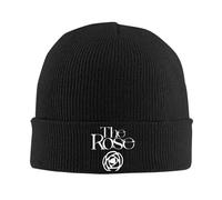 TEBTRGK Women Men Rib Knit Cuffed Beanie The Rose Once Upon AWRLD Kpop Merch Winter Warm Knitted Caps Bonnet Knit Hat