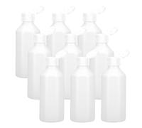 TEC 250ml Plastic Bottles HDPE UK Made Non Leak Flip Lids Caps 28ml Chemicals Empty 30% Recycled (18)