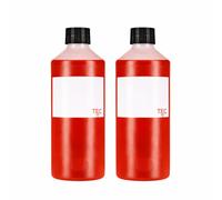 TEC 500ml HDPE Plastic Bottles UK Made Non-Leak 28mm with Black Srew Top Lids Chemical and Water Storage Clear Transparent Reusable Small Empty Bulk Bottle (2)