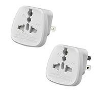 TEC UK - Australia Power Adaptor,UK to China Plug for visitors from UK to Australia, China and New Zealand (Pack of 2)