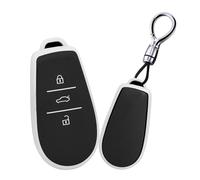 TECART Car Key Case Key Case Fits Nissan N7 N7pro N7max 2025 TPU Key Case 3 Buttons Key Cover - Black A