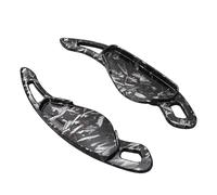 TECART Car Shift Paddle Extension Fits R-ange Rove Discovery Sport Evoque Velar Sport Shifter Paddle ABS Fits Jaguar XEL XF F-PACE F-TYPE Replacement Set Steering Wheel Rocker Extensions Satin