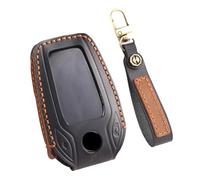 TECART Intelligent Car Key Case Key Case Fits BMW 5 6 7 Series G30 G31 G32 GT G11 G12 X3 G01 X4 G02 X5 G05 X7 G07 Key Cover Key Protection Key Case 3 Buttons Black