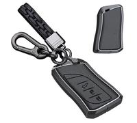TECART Remote Control Key Case Suitable for Lexus UX200 UX250H US200 US260H ES200 ES350 LC500 LS500 LS500h UX ES GS NX Festival Gift Set Leather Key Case Cover 3 Buttons Black A1