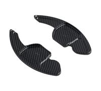 TECART Set of 2 Steering Wheel Shift Paddles Extension Paddles Suitable for Audi A3 A4 A6 A4L A5 A6L A7 S6 S7 Q3 Q5 A8 S3 S4 S5 S8 RS3 R8 Q7 ABS Plastic Paddle Shifter Extensions Accessories Carbon