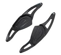 Tecatecart Car Shift Paddle Extension Shifter Paddle Extension ABS Fits Skoda Octavia Kodiak RS VRS Enyaq IV Replacement Set Steering Wheel Rocker Extensions Interior Decoration Accessories Carbon