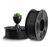 TECBEARS PETG Filament 1.75mm Black 2KG, Strong Toughness and High Impact Strength PETG 3D Printer Filament, 2Pack, 1kg per Spool, Dimensional Accuracy +/- 0.02mm, Fits for Most FDM 3D Printers