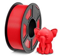 TECBEARS PETG Filament 1.75mm Red, Strong Toughness and High Impact Strength PETG 3D Printer Filament 1kg Spool, Dimensional Accuracy +/-0.02mm, Fits for Most FDM 3D Printers