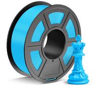 TECBEARS PLA+ Filament 1.75 mm, Upgrade Pla+ More Robust and Stronger 3D Printer Filament 1kg Spool, Max 300 mm/s Printing Speed, Dimensional Accuracy +/- 0.02 mm, PLA+ Sky Blue