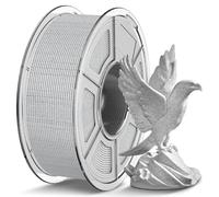TECBEARS PLA Marble Filament 1.75mm, High Speed 50-600mm/s 3D Printer Filament, Realistic Marble Texture, 1kg Spool(2.2Lbs) Rock PLA 3D Printing Filament, Light Grey Marble