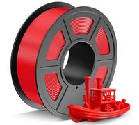 TECBEARS PLA Plus Filament 1.75 mm, Upgrade Pla+ 2.0 More Robust and Stronger 3D Printer Filament 1kg Spool, Max 300 mm/s Printing Speed, Dimensional Accuracy +/- 0.02 mm, PLA+ Red