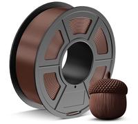 TECBEARS PLA Plus Filament 1.75 mm, Upgrade Pla+ More Robust and Stronger 3D Printer Filament 1kg Spool, Max 300 mm/s Printing Speed, Dimensional Accuracy +/- 0.02 mm, PLA+ Chocolate