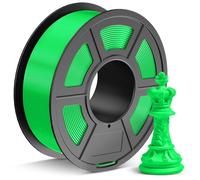 TECBEARS PLA Plus Filament 1.75 mm, Upgrade Pla+ More Robust and Stronger 3D Printer Filament 1kg Spool, Max 300 mm/s Printing Speed, Dimensional Accuracy +/- 0.02 mm, PLA+ Green