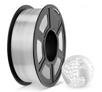 TECBEARS PLA Plus Filament 1.75 mm, Upgrade Pl More Robust and Stronger 3D Printer Filament 1kg Spool, Max 300 mm/s Printing Speed, Dimensional Accuracy +/- 0.02 mm, PL Clear