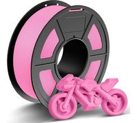 TECBEARS Rapid Matte PETG Filament 1.75mm Pink 1KG, High Speed 50-600mm/s 3D Printer Filament, High Toughness Matte PETG, Dimensional Accuracy +/- 0.02 mm for Most FDM Printers(1KG/Spool, 2.2 lbs)