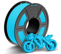 TECBEARS Rapid Matte PETG Filament 1.75mm Sky Blue 1KG, High Speed 50-600mm/s 3D Printer Filament, High Toughness Matte PETG, Dimensional Accuracy +/- 0.02 mm for Most FDM Printers(1KG/Spool, 2.2 lbs)