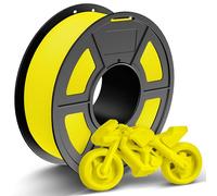 TECBEARS Rapid Matte PETG Filament 1.75mm Yellow 1KG, High Speed 50-600mm/s 3D Printer Filament, High Toughness Matte PETG, Dimensional Accuracy +/- 0.02 mm for Most FDM Printers(1KG/Spool, 2.2 lbs)