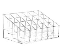 Tecbeauty Lipstick Holder, 24 Slots Clear Lipstick Organizer Acrylic Lipgloss Storage Display, Small