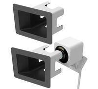 Teccle Angled Window Mount for Wyze Cam V4/V3, 20° Tilt, Compatible with Wyze Cam V4, V3, Ideal for Car, Yard Monitoring, Glass Doors, Windows, Fish Tanks