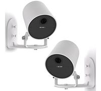 Teccle Metal Wall Mount for SimpliSafe Outdoor Camera, Anti-Drop, 360 Degree Adjustment Swivel Mount Bracket (Camera Not Included) (2 Pack)