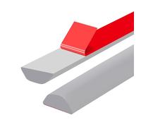 TECDW 150cm Walk in Wet Room Floor Barrier,Bathroom Self-Adhesive Shower Seal Strip,Wet and Dry Shower Tray Seal,Shower Tray Sealing Strip,Shower Water Barrier for Bathroom, Kitchen