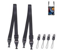 TECDW Pack Adjustable Shoulder Strap with Quick Release, Replacement Nylon Carrying Strap for iPad, Camera, Binoculars, Computer Bags Laptop, Cell Phone Case, Messenger Bag, Bags (2)