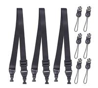 TECDW Pack Adjustable Shoulder Strap with Quick Release, Replacement Nylon Carrying Strap for iPad, Camera, Binoculars, Computer Bags Laptop, Cell Phone Case, Messenger Bag, Bags (3)