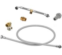 TECE - Installation Set for Shower Toilet Module (Silver, Height 1120 mm, for Universal cisterns, Shower Toilet Accessories, Bathroom Installation, Sanitary Supplies) 9880052