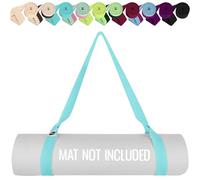 TECEUM Premium Yoga Mat Strap - Soft & Thick Cotton Carrier for All Mats
