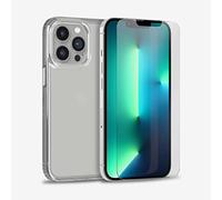 Tech 21 Evo Clear and Impact Glass Bundle for iPhone 13 Pro Max - Protective Phone Case with 12ft Multi-Drop Protection and Toughened Glass Screen Protector