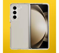 Tech 21 EvoClear case for Samsung Galaxy Z Fold5 - impact protection - clear